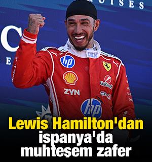 Lewis Hamilton'dan İspanya'da muhteşem zafer