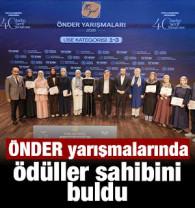 &Ouml;NDER yarışmalarında &ouml;d&uuml;ller sahibini buldu