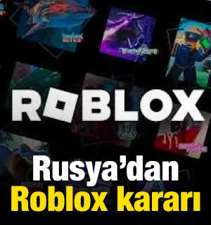 Rusya&rsquo;dan Roblox kararı