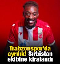 Trabzonspor'da ayrılık! Sırbistan ekibine kiralandı