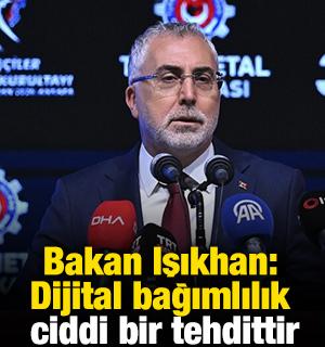 Bakan Işıkhan: Dijital bağımlılık ciddi bir tehdittir