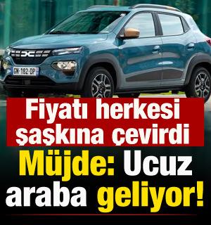Ucuz araba geliyor! Fiyatı herkesi şaşkına &ccedil;evirdi