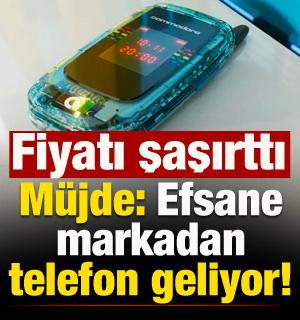 Efsane markadan telefon geliyor! Fiyatı şaşırttı