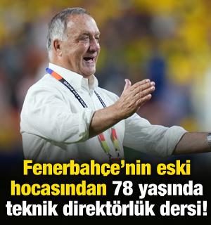 Fenerbah&ccedil;e'nin eski hocasından 78 yaşında teknik direkt&ouml;rl&uuml;k dersi!