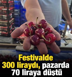Festivalde 300 liraydı, pazarda 70 liraya d&uuml;şt&uuml;