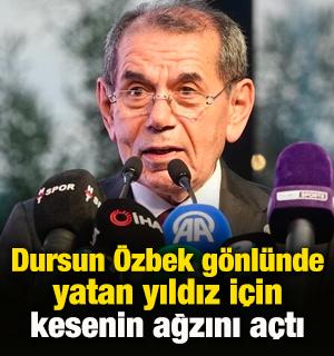 Dursun &Ouml;zbek, g&ouml;nl&uuml;ndeki isim i&ccedil;in kesenin ağzını a&ccedil;tı