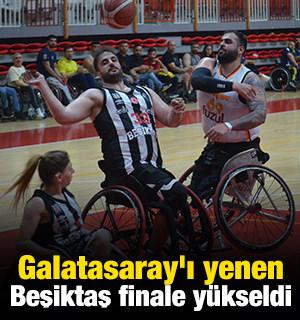 Galatasaray'ı yenen Beşiktaş finale y&uuml;kseldi