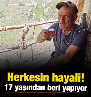 Herkesin hayali! 17 yaşından beri yapıyor 