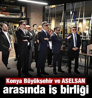Konya B&uuml;y&uuml;kşehir ve ASELSAN arasında iş birliği
