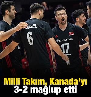 Milli Takım, Kanada'yı 3-2 mağlup etti