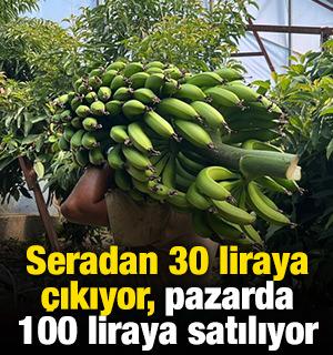 Seradan 30 liraya &ccedil;ıkıyor, pazarda 100 liraya satılıyor