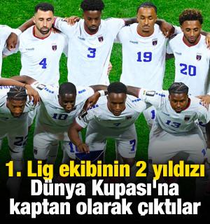 TFF 1. Lig ekibinin 2 yıldızı D&uuml;nya Kupası'na kaptan olarak &ccedil;ıktılar