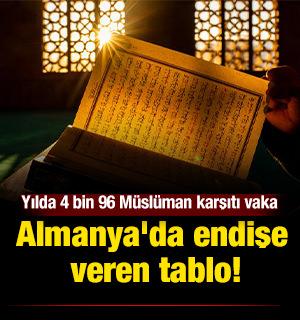 Almanya'da endişe veren tablo: Yılda 4 bin 96 M&uuml;sl&uuml;man karşıtı vaka 