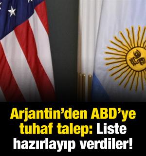 Arjantin'den ABD'ye ilgin&ccedil; talep: Nafaka &ouml;demeyenleri ma&ccedil;lara almayın!