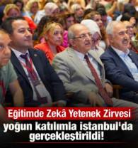Eğitimde Zek&acirc; Yetenek Zirvesi, yoğun katılımla İstanbul'da ger&ccedil;ekleştirildi! 