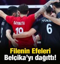 Filenin Efeleri Bel&ccedil;ika'yı dağıttı!