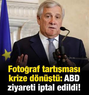 Fotoğraf krizinden sonra İtalyan Bakan ABD ziyaretini iptal etti