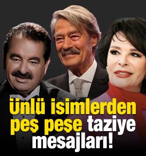 &Uuml;nl&uuml; isimlerden taziye mesajları!