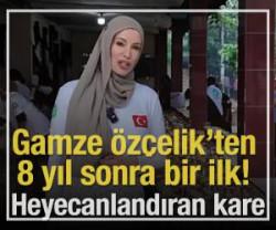 Gamze &Ouml;z&ccedil;elik'ten 8 yıl sonra bir ilk!