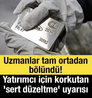 Uzmanlar tam ortadan b&ouml;l&uuml;nd&uuml;! Yatırımcı i&ccedil;in korkutan 'sert d&uuml;zeltme' uyarısı