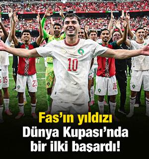 Fas'ın yıldızı D&uuml;nya Kupası'nda bir ilki başardı!