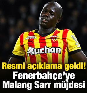 Resmi a&ccedil;ıklama geldi! Fenerbah&ccedil;e'ye Malang Sarr m&uuml;jdesi