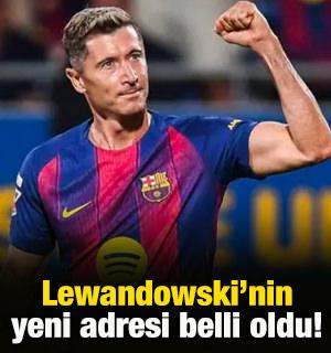 Robert Lewandowski'nin yeni adresi belli oldu!