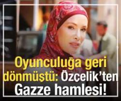 Gamze &Ouml;z&ccedil;elik'in Gazze m&uuml;cadelesi s&uuml;r&uuml;yor