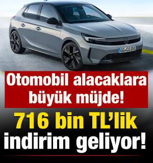 716 bin TL'lik indirim geliyor! Otomobil alacaklara m&uuml;jde...
