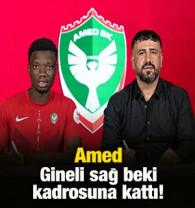 Amed Gineli sağ beki kadrosuna kattı!