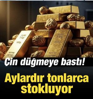&Ccedil;in d&uuml;ğmeye bastı! Son 3 yılın en b&uuml;y&uuml;k altın alımı geldi