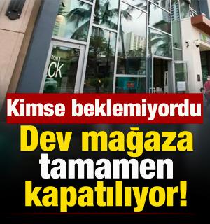 Dev mağaza tamamen kapatılıyor! Kimse beklemiyordu