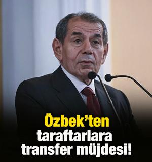 Dursun &Ouml;zbek taraftarlara transfer m&uuml;jdesi!
