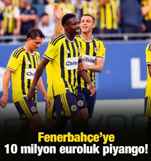 Fenerbah&ccedil;e'ye 10 milyon euroluk piyango vurdu!