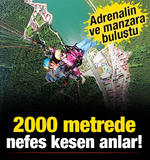 Kuş bakışı bir başka g&uuml;zel: Uzung&ouml;l'de yama&ccedil; paraş&uuml;t&uuml; sezonu başladı