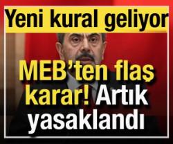 MEB'den yeni karar: Yasak getirildi! Artık paylaşılmayacak
