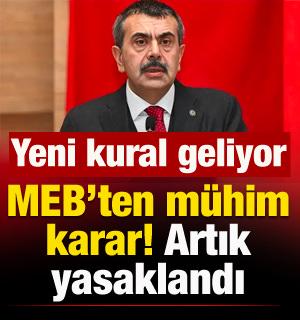 MEB'ten yeni karar: Yasak getirildi! Artık paylaşılmayacak