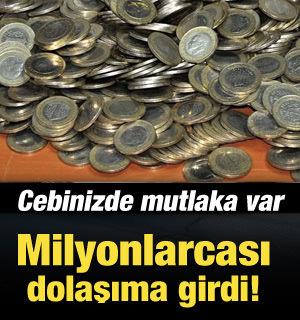 Vatandaşın cebine milyonlarca madeni para girdi! İşte en &ccedil;ok basılanlar