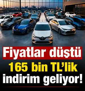 165 bin TL'lik indirim geliyor! Araba alacaklara m&uuml;jde...