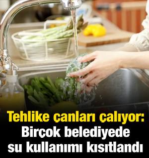 Avrupa'da su kullanımını kısıtlanıyor