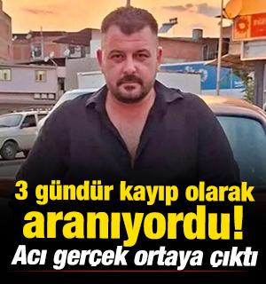 Aydın'da 3 g&uuml;nd&uuml;r kayıp olarak aranıyordu! Kahreden ger&ccedil;ek ortaya &ccedil;ıktı