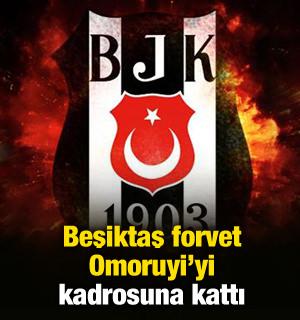 Beşiktaş forvet Eugene Omoruyi'yi kadrosuna kattı