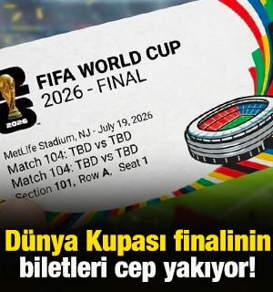Ev parası! D&uuml;nya Kupası finalinin biletleri cep yakıyor