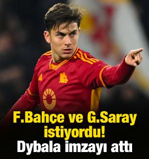 F.Bah&ccedil;e ve G.Saray'ın istediği Dybala imzayı attı!