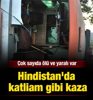 Hindistan'da katliam gibi kaza: &Ccedil;ok sayıda &ouml;l&uuml; ve yaralı