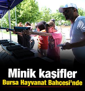 Minik kaşifler Bursa Hayvanat Bah&ccedil;esi'nde