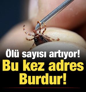 &Ouml;l&uuml; sayısı artıyor: Bu kez adres Burdur!