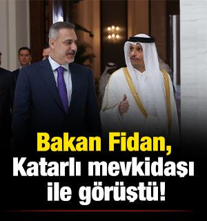 Son dakika... Bakan Fidan, Katarlı mevkidaşı ile g&ouml;r&uuml;şt&uuml;