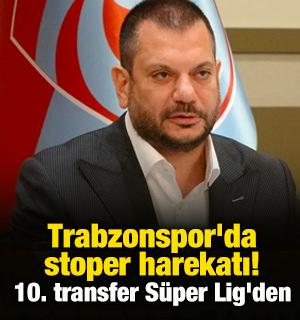 Trabzonspor'da stoper harekatı! 10. transfer S&uuml;per Lig'den...