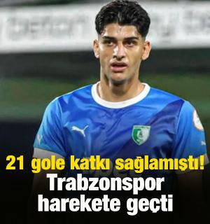 21 gole katkı sağlamıştı! Trabzonspor harekete ge&ccedil;ti